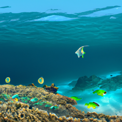 9. צילום תת מימי של חיים ימיים אקזוטיים באיי סימילאן