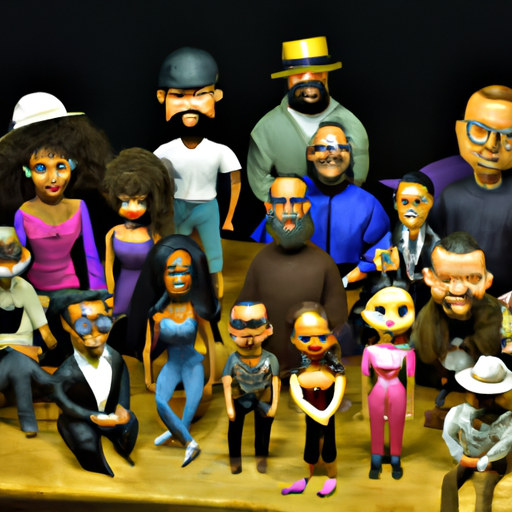תמונה המציגה מגוון בובות מותאמות אישית המייצגות אנשים שונים